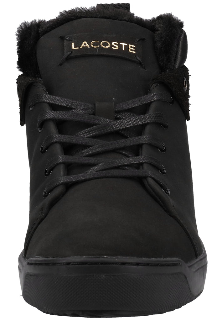 Lacoste Sneaker Nubukleder Schwarz Warmfutter