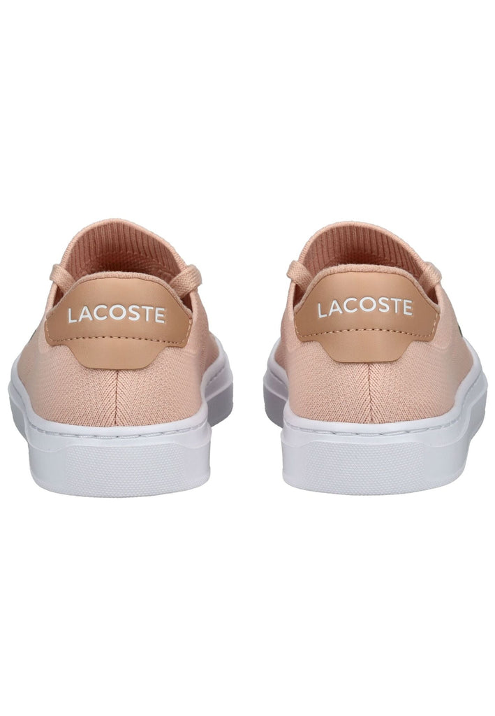 Lacoste Sneaker Textil Pink/Weiß