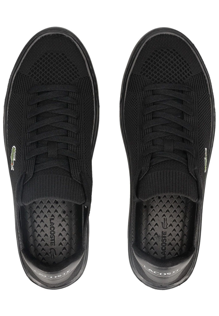 Lacoste Sneaker Textil Schwarz/Schwarz