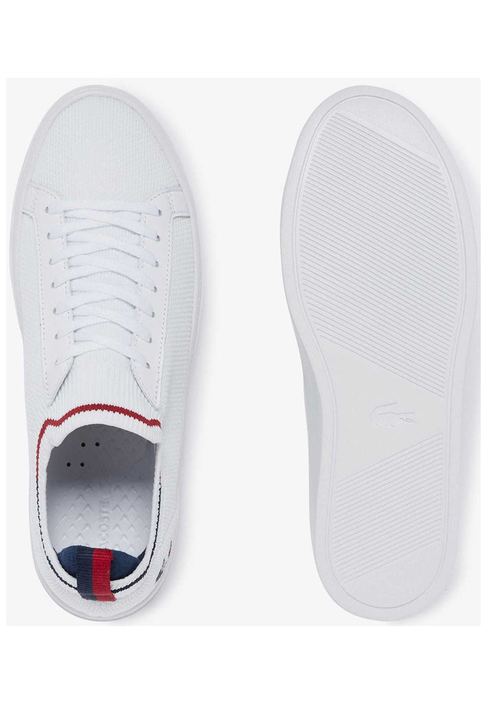 Lacoste Sneaker Textil Weiß/Blau