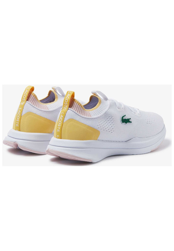 Lacoste Sneaker Textil Weiß/Gelb