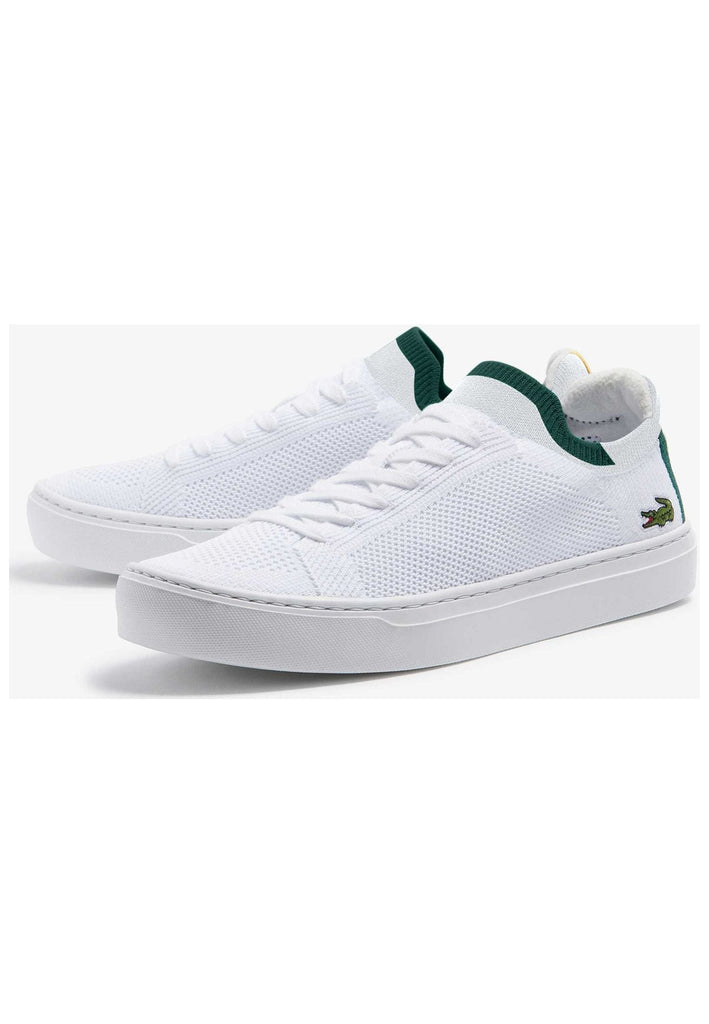 Lacoste Sneaker Textil Weiß/Grün