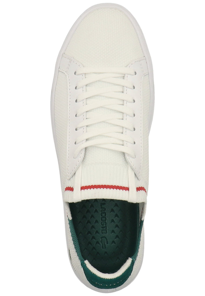 Lacoste Sneaker Textil Weiß/Grün