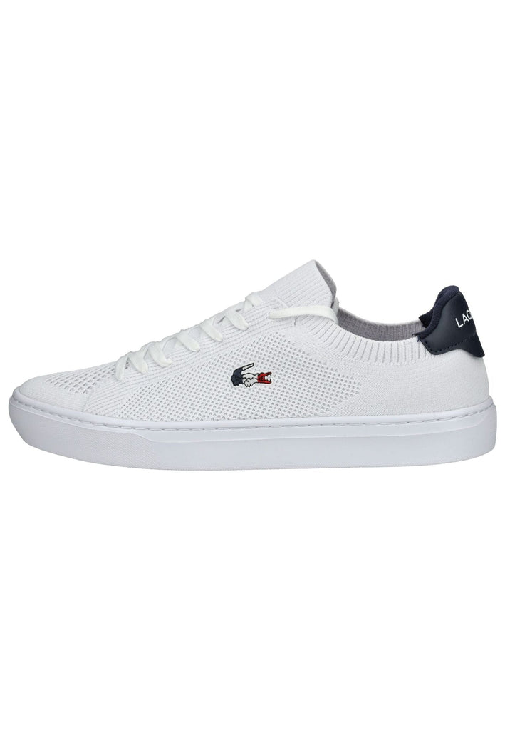 Lacoste Sneaker Textil Weiß/Navy