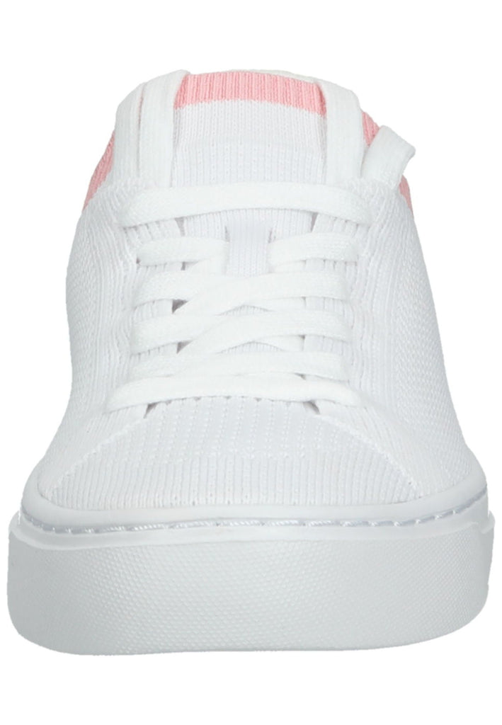 Lacoste Sneaker Textil Weiß/Rosa