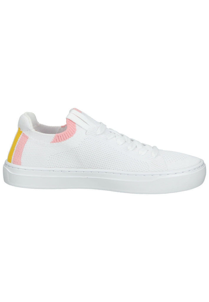 Lacoste Sneaker Textil Weiß/Rosa
