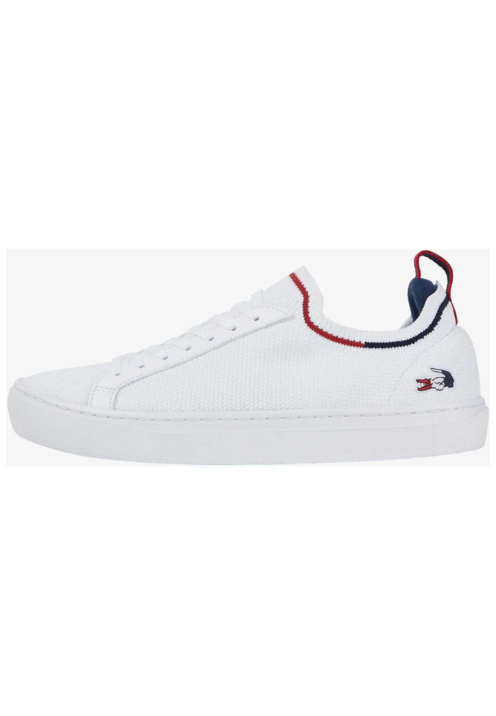 Lacoste Sneaker Textil Weiß/Rot
