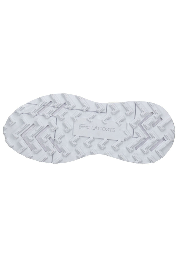 Lacoste Sneaker Veloursleder/Textil Weiß/Grau