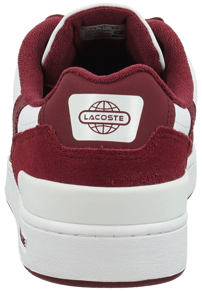 Lacoste Sneaker Veloursleder/Textil Weiß/Rot