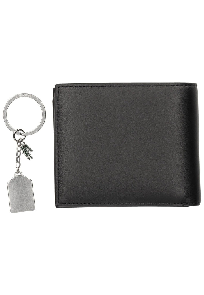 Lacoste Taschen Leder Schwarz/Grün