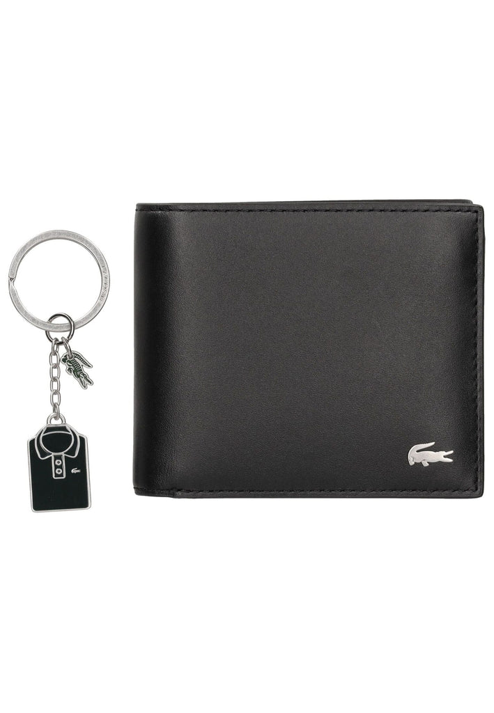 Lacoste Taschen Leder Schwarz/Grün