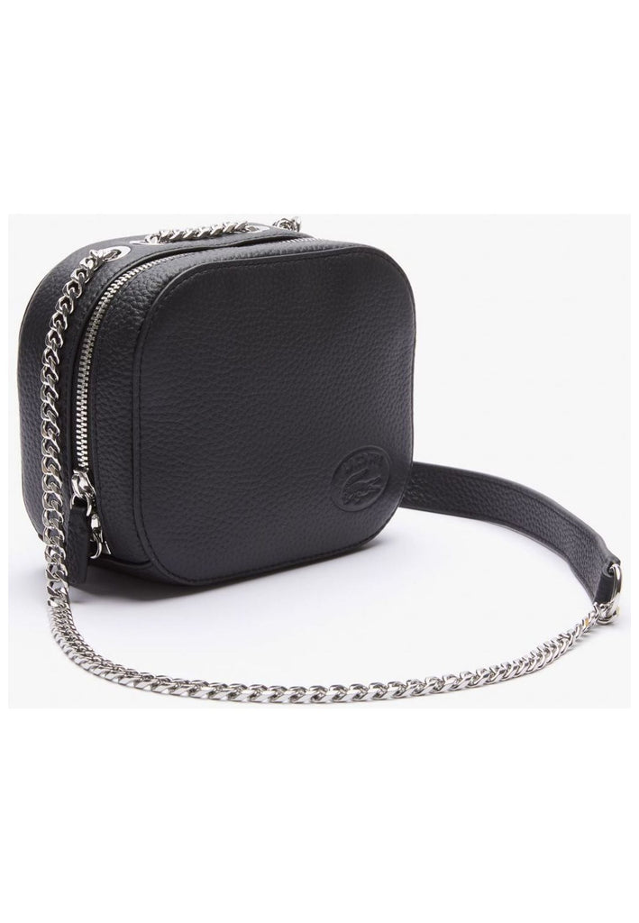 Lacoste Taschen Leder Schwarz