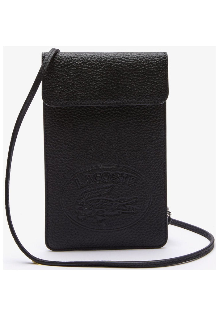 Lacoste Taschen Leder Schwarz