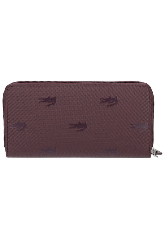 Lacoste Taschen Lederimitat Bordeaux