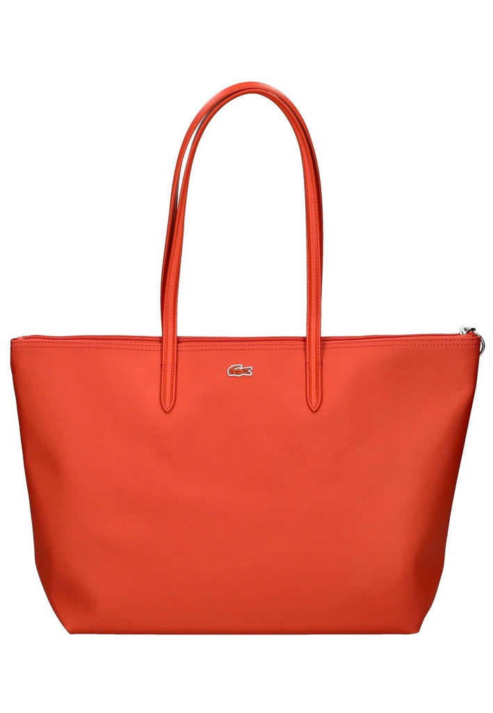 Lacoste Taschen Lederimitat Rot