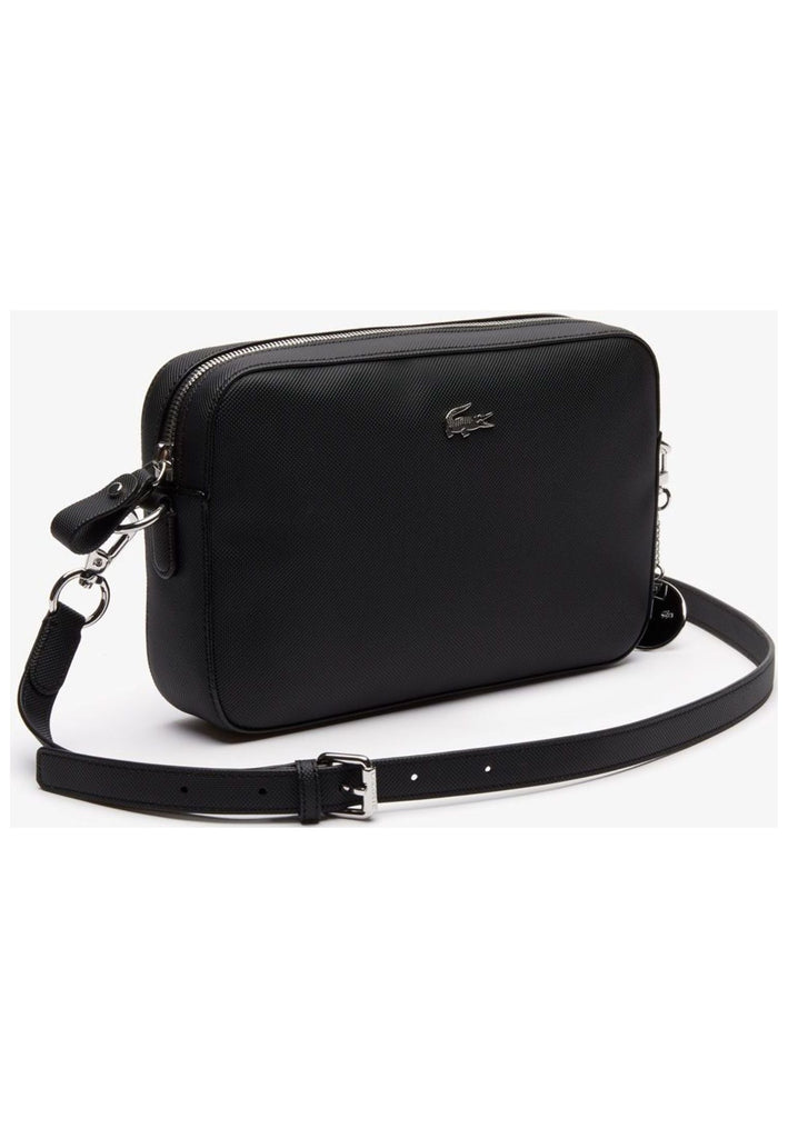 Lacoste Taschen Lederimitat Schwarz