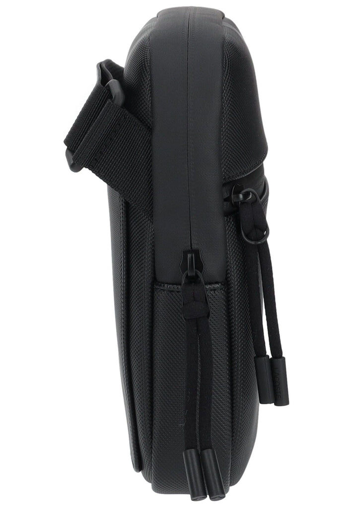 Lacoste Taschen Lederimitat Schwarz