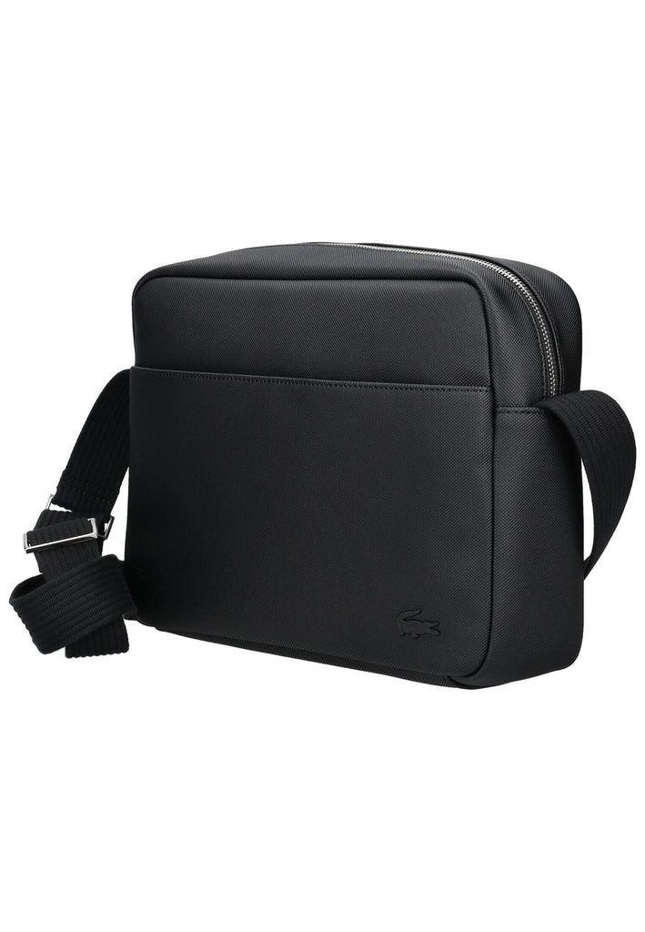 Lacoste Taschen Lederimitat Schwarz