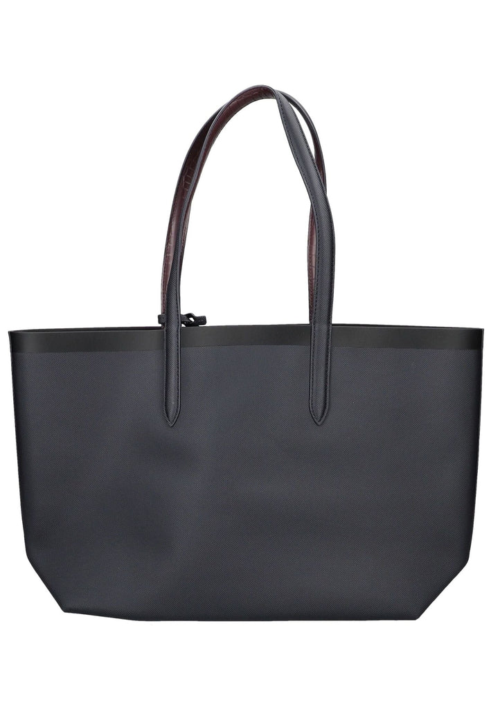 Lacoste Taschen Lederimitat Schwarz