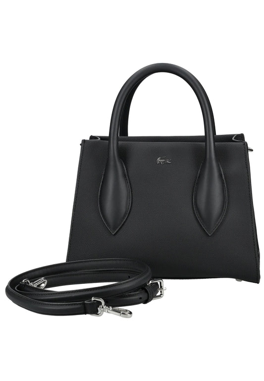 Lacoste Taschen Lederimitat Schwarz