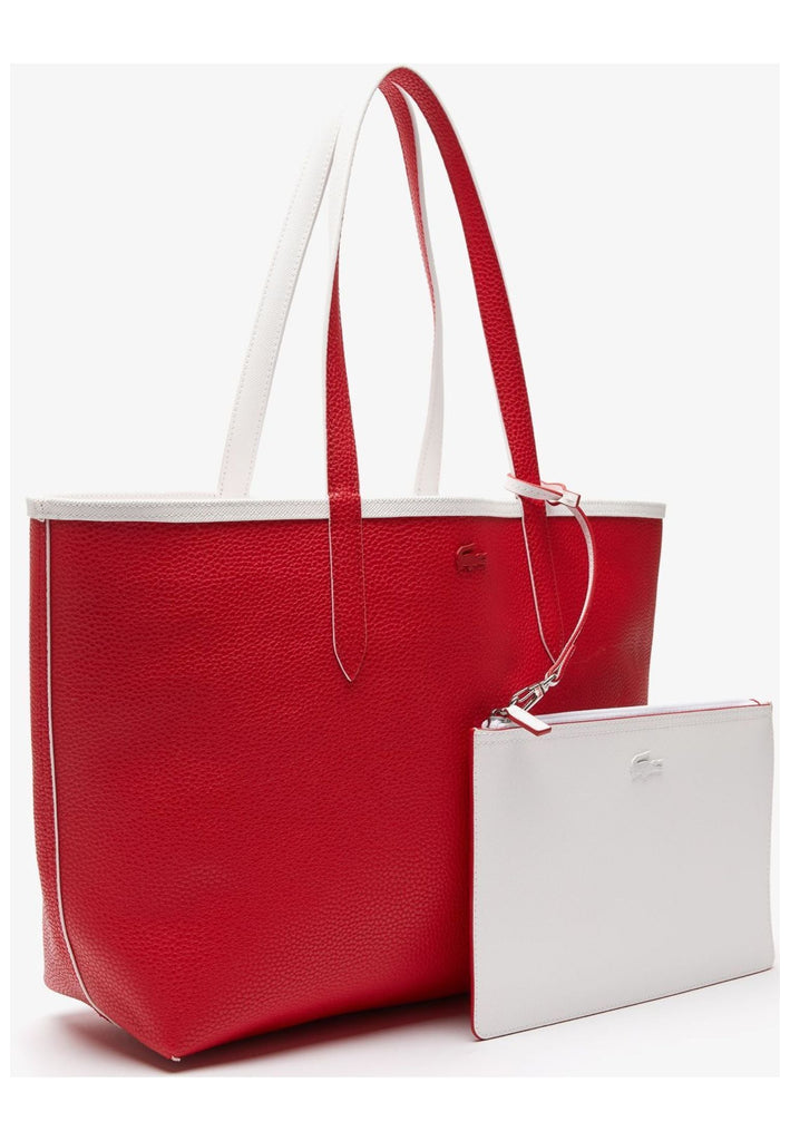 Lacoste Taschen PU Rosa/Weiß