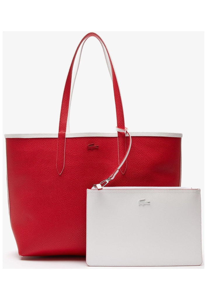 Lacoste Taschen PU Rosa/Weiß