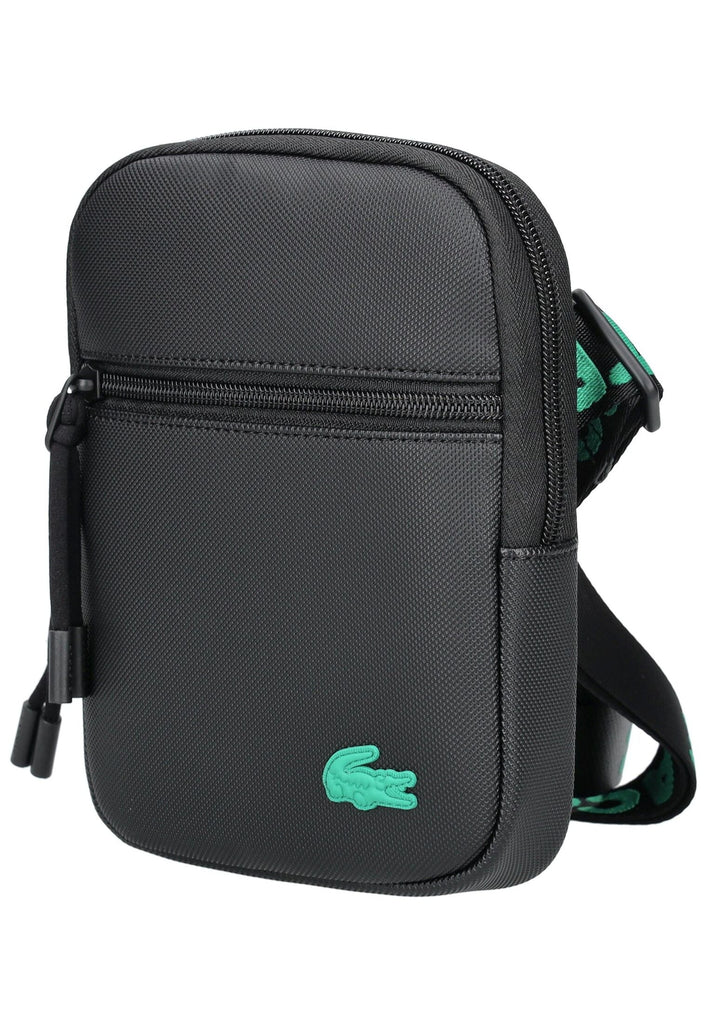 Lacoste Taschen PU Schwarz/Grün