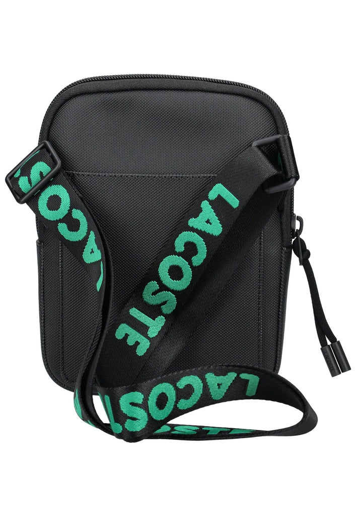 Lacoste Taschen PU Schwarz/Grün