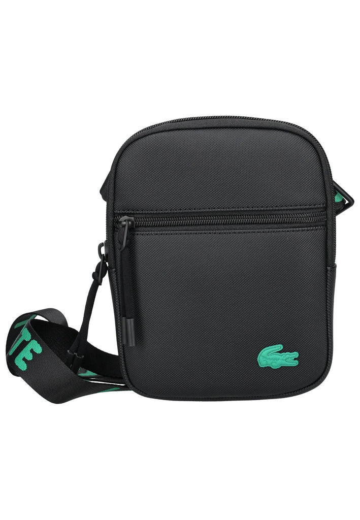 Lacoste Taschen PU Schwarz/Grün