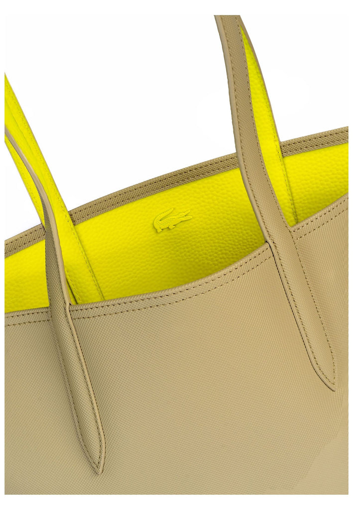 Lacoste Taschen Textil Hellbraun