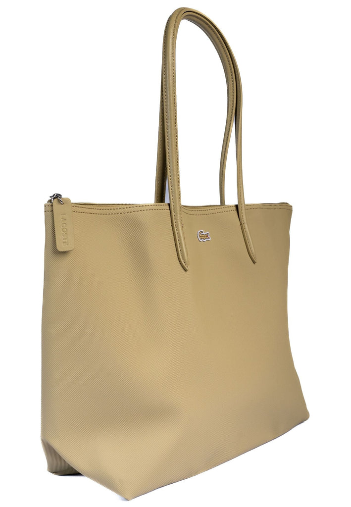 Lacoste Taschen Textil Hellbraun