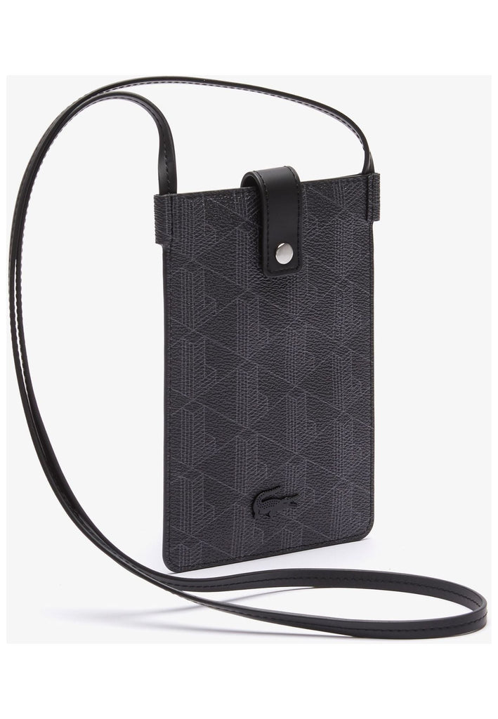 Lacoste Taschen Textil Schwarz/Grau