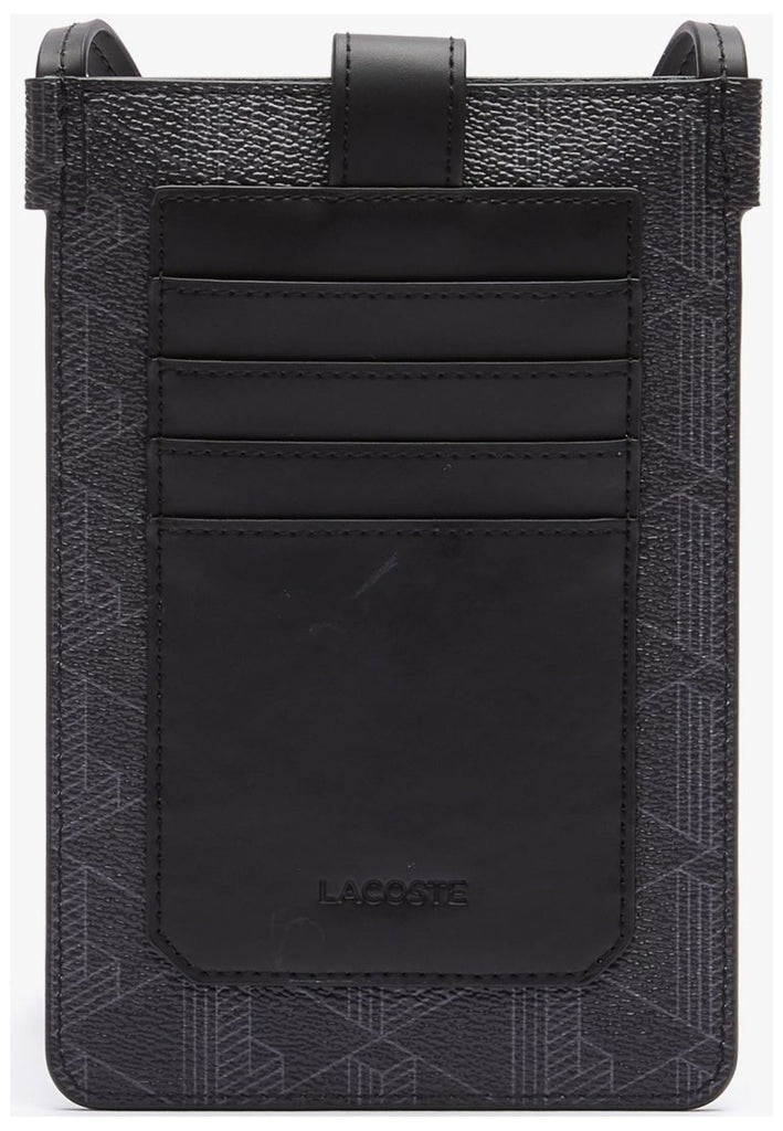 Lacoste Taschen Textil Schwarz/Grau