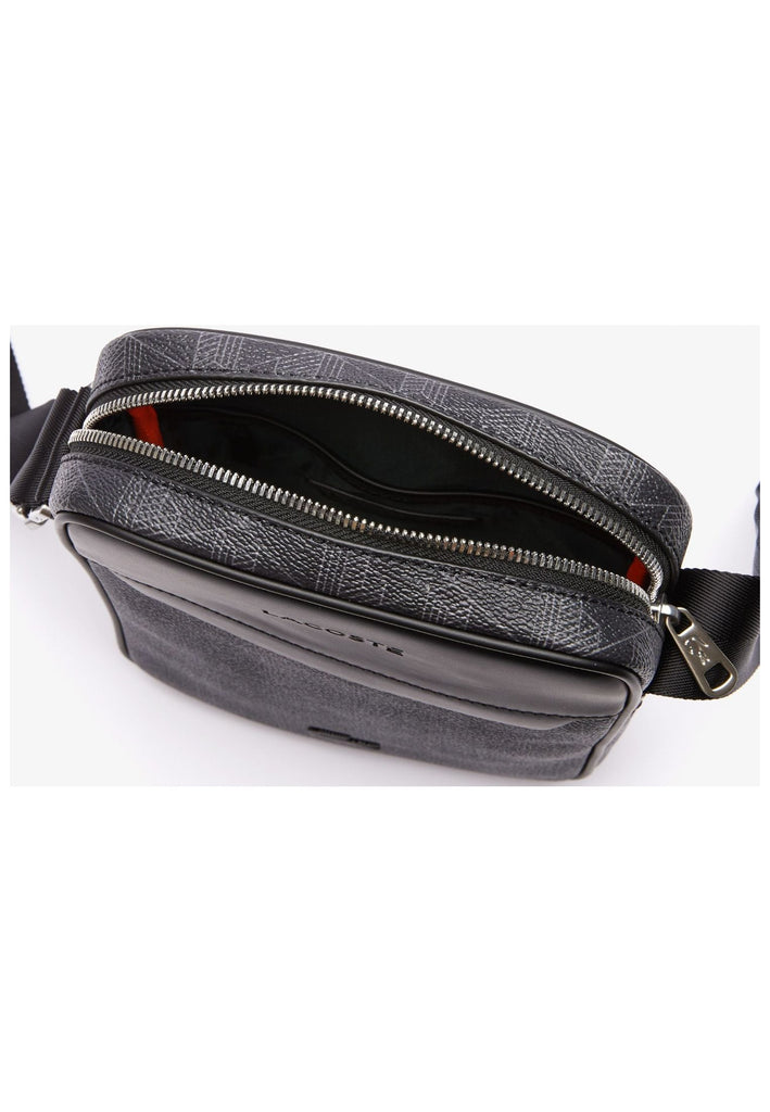 Lacoste Taschen Textil Schwarz/Grau