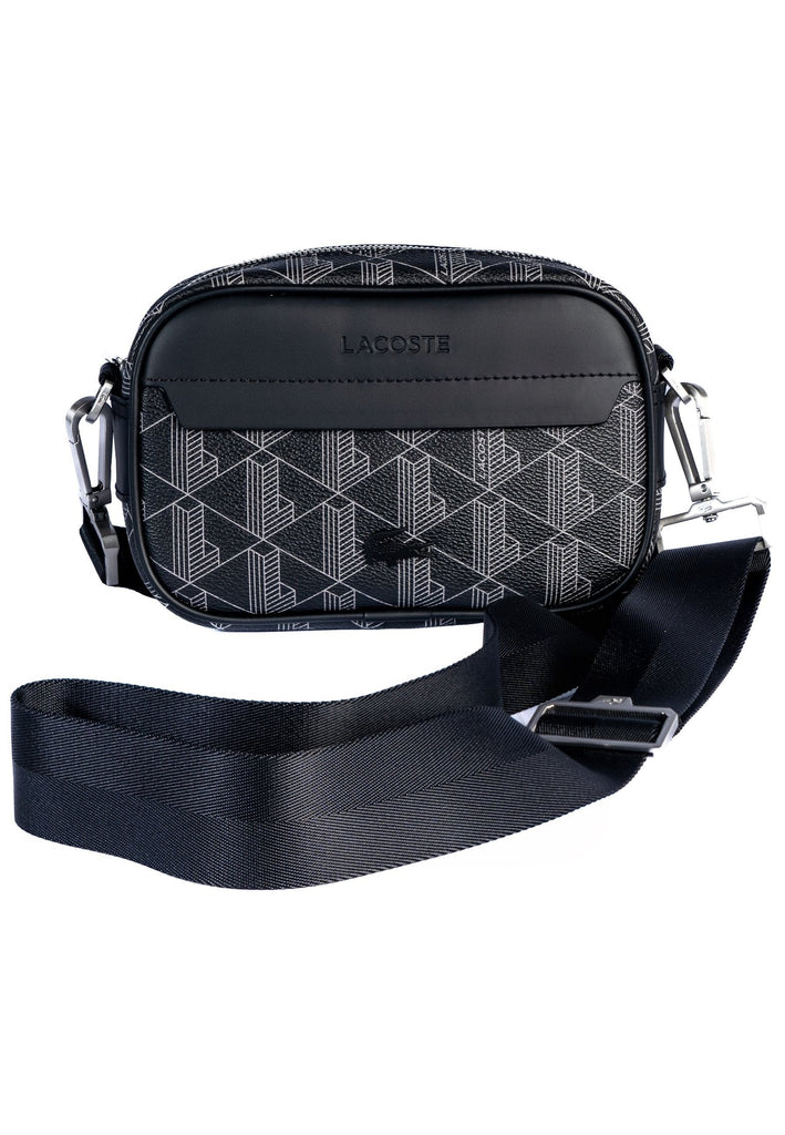 Lacoste Taschen Textil Schwarz/Grau