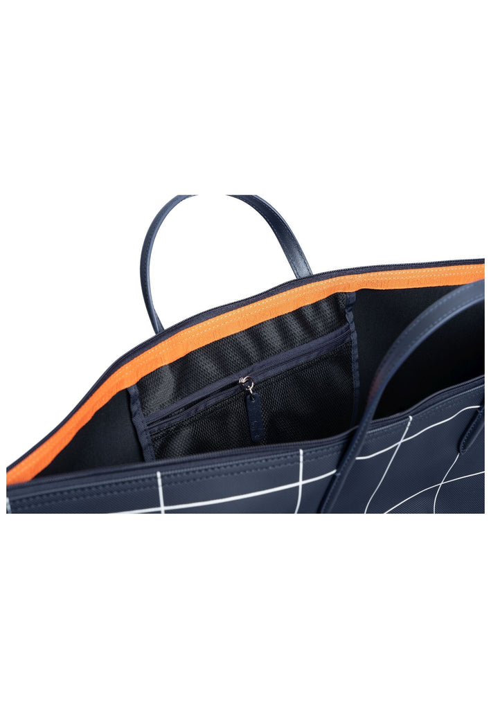 Lacoste Taschen Textil Schwarz/Weiß