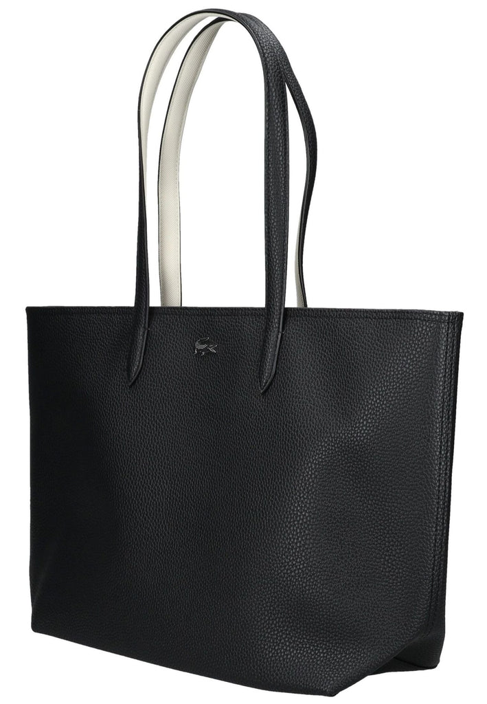 Lacoste Taschen Textil Schwarz/Weiß