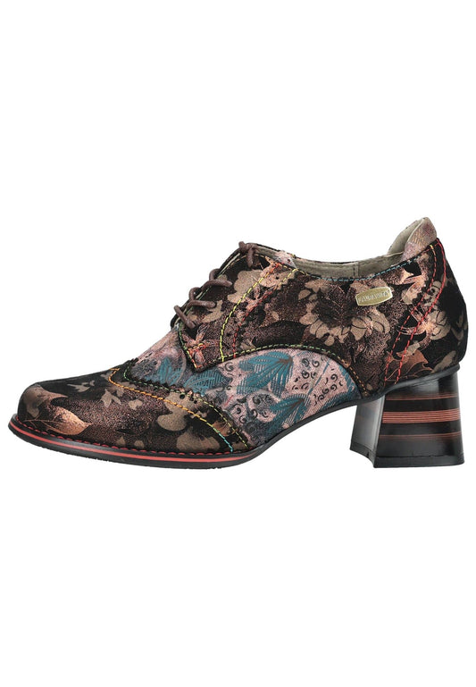 Laura Vita Halbschuhe Leder/Textil Bronze