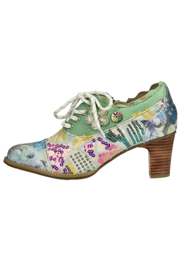 Pumps Laura Vita Pumps Leder/Textil Grün