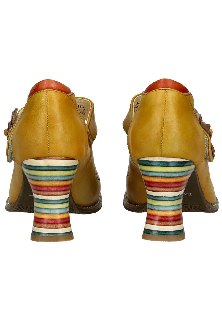 Laura Vita Pumps Leder Gelb