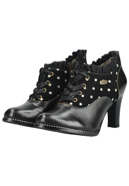 Laura Vita Pumps Leder Schwarz