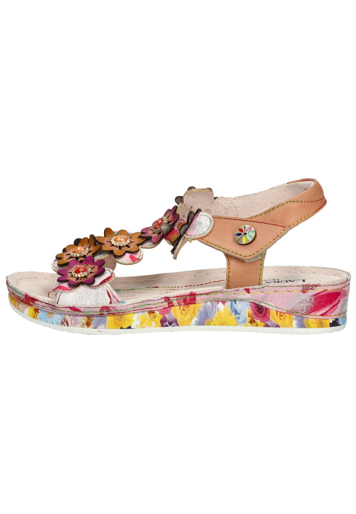 Sandalen Laura Vita Sandalen Leder/Textil Rose