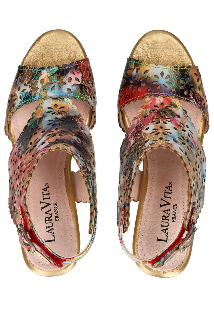 Laura Vita Sandalen Leder Gold