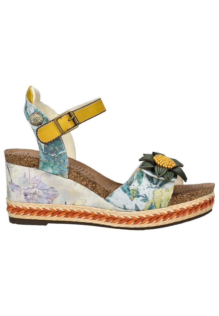 Laura Vita Sandalen Leder Grün