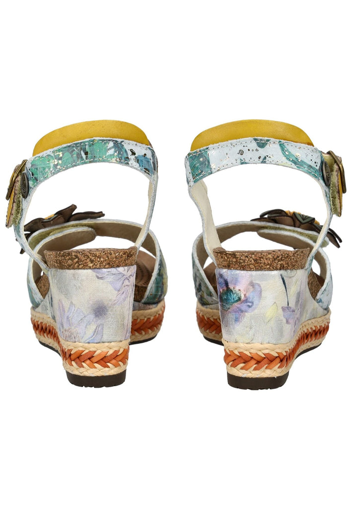 Laura Vita Sandalen Leder Grün