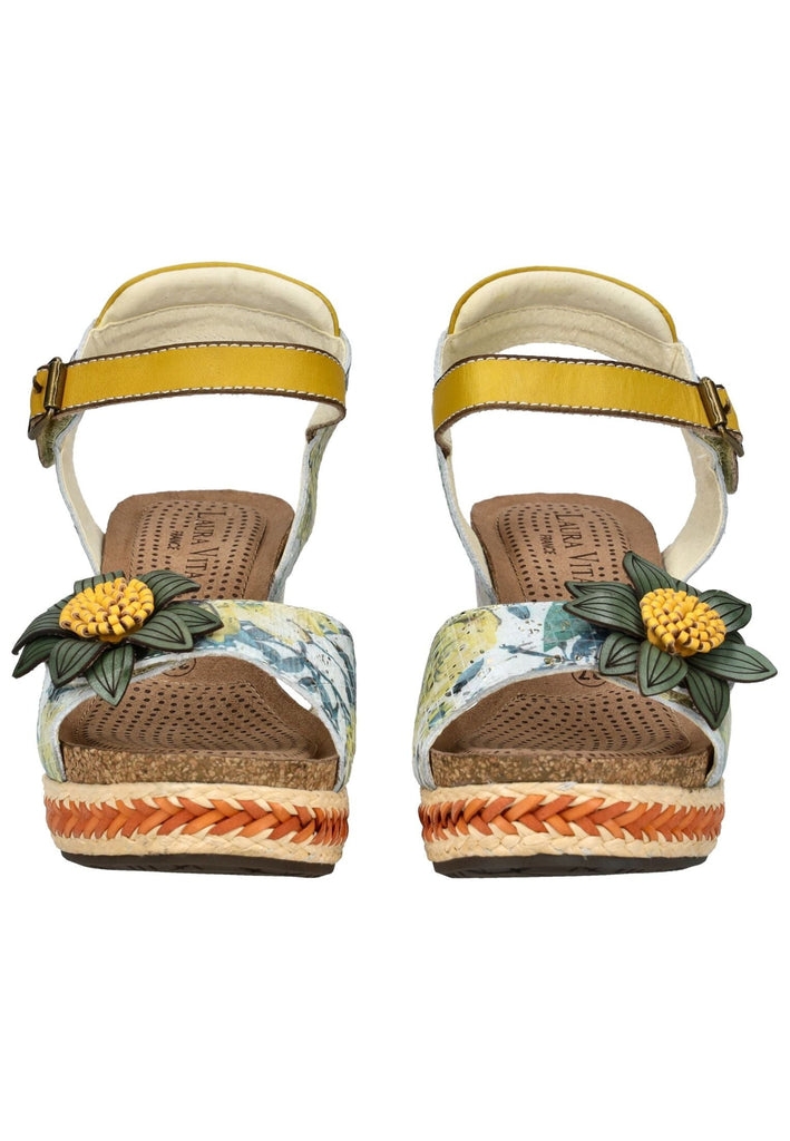 Laura Vita Sandalen Leder Grün