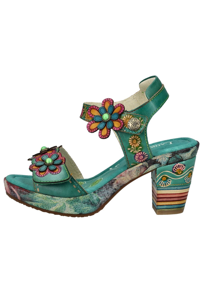 Laura Vita Sandalen Leder Grün