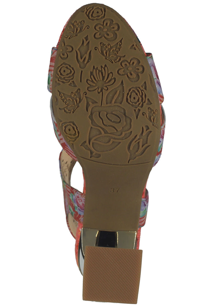 Laura Vita Sandalen Leder Mehrfarbig