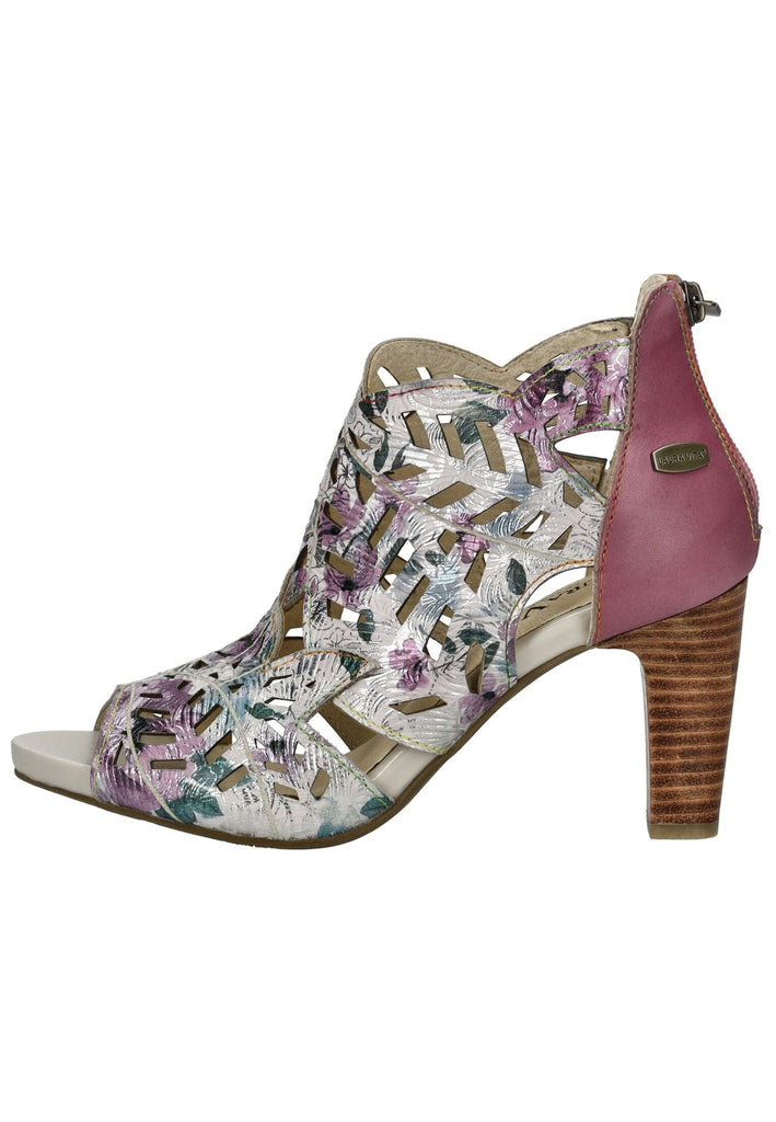 Laura Vita Sandalen Leder Rosa/Silber