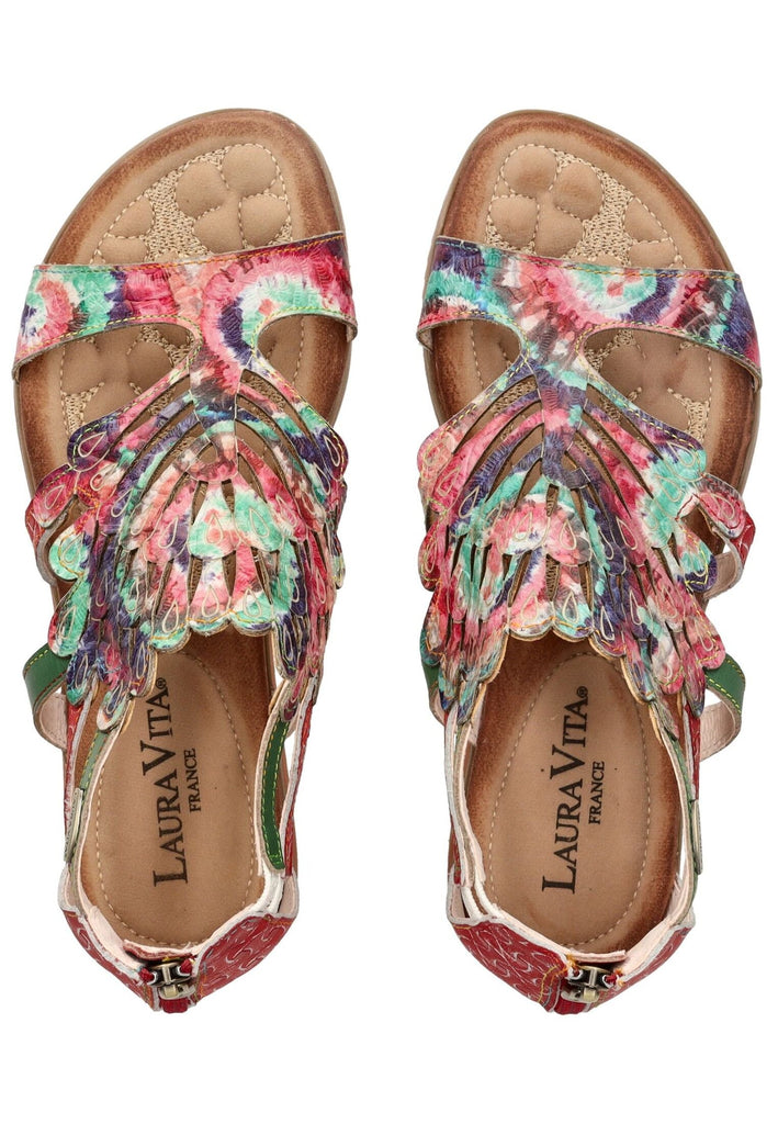 Laura Vita Sandalen Leder Rot